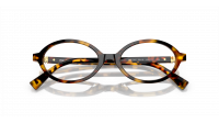 Miu Miu MU 01XV VAU1O1 50-18 Honey Havana