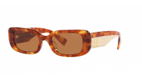 Miu Miu Glimpse MU 08YS 4BW2Z1 51-21 Havana