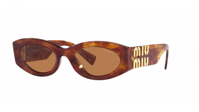 Sonnenbrille Miu Miu Glimpse MU 11WS 4BW-2Z1 54-21 Havana auf Lager