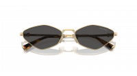 Miu Miu Regard MU 56ZS ZVN5S0 56-17 Pale Gold