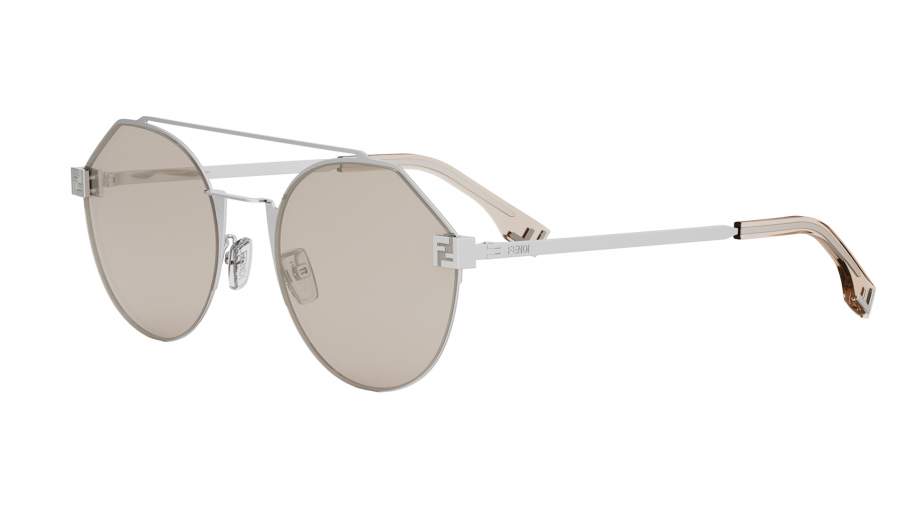 Occhiali da sole FENDI Sky FE40060U 16G 55-21 Argento in stock