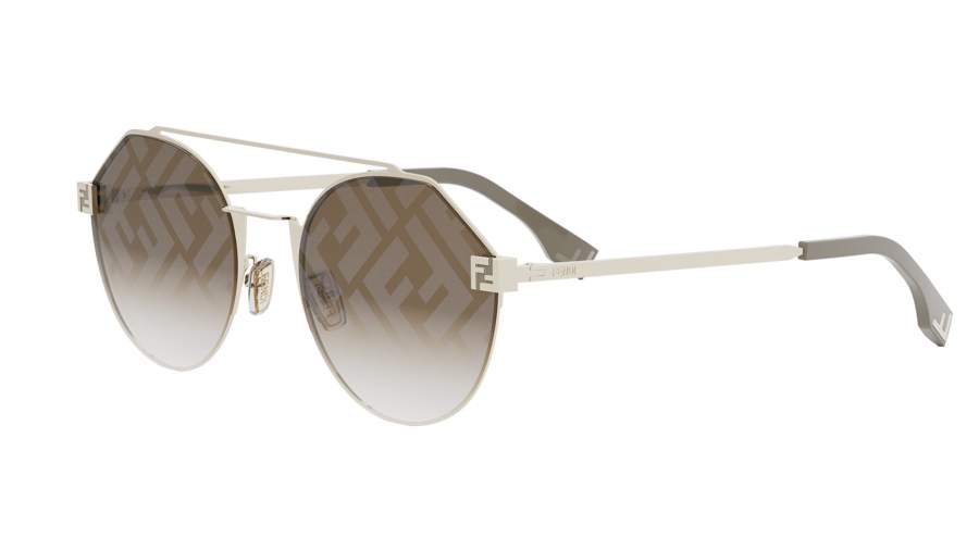Sunglasses FENDI Sky FE40060U 32F 55-21 Gold in stock