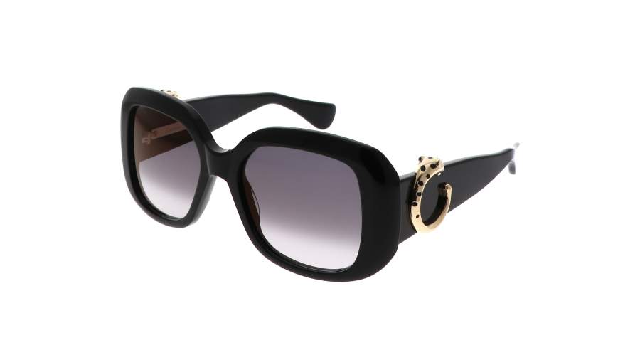 Sonnenbrille Cartier Core range CT0471S 001 54-18 Schwarz auf Lager