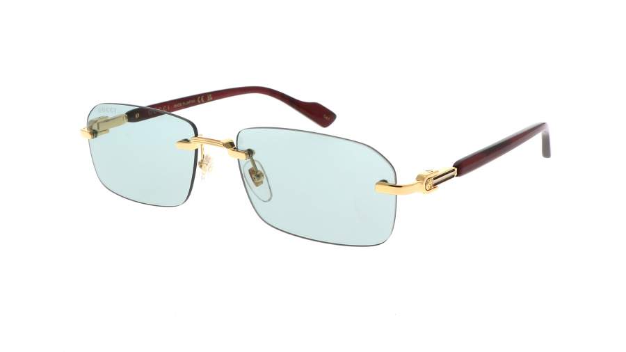 Sunglasses Gucci GG1221S 003 56-16 Gold in stock