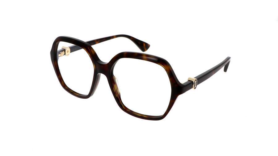 Occhiali da vista Cartier Contemporary CT0492O 002 57-16 Havana in stock