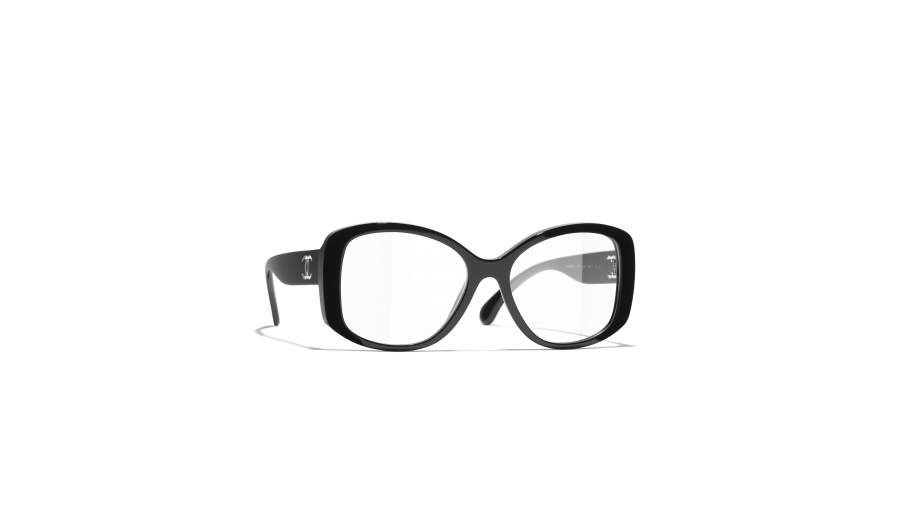 Brille CHANEL CH3476 C501 53-17 Schwarz auf Lager