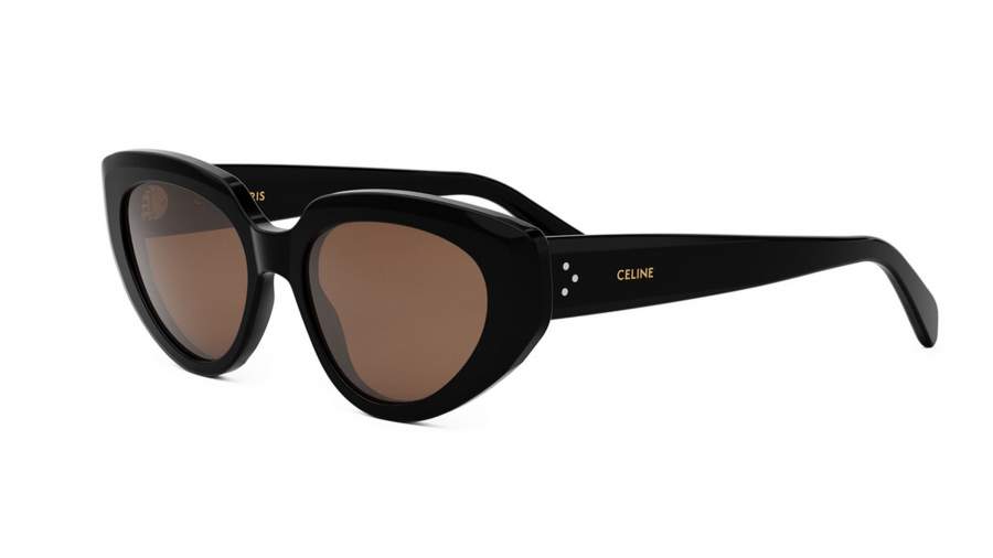 Sonnenbrille CELINE Bold 3 dots CL40286I 01E 53-17 Schwarz auf Lager