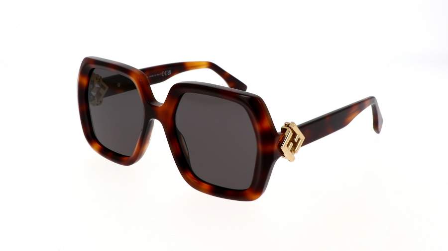Occhiali da sole FENDI Ff diamonds FE40139I 53A 53-19 Tartaruga in stock