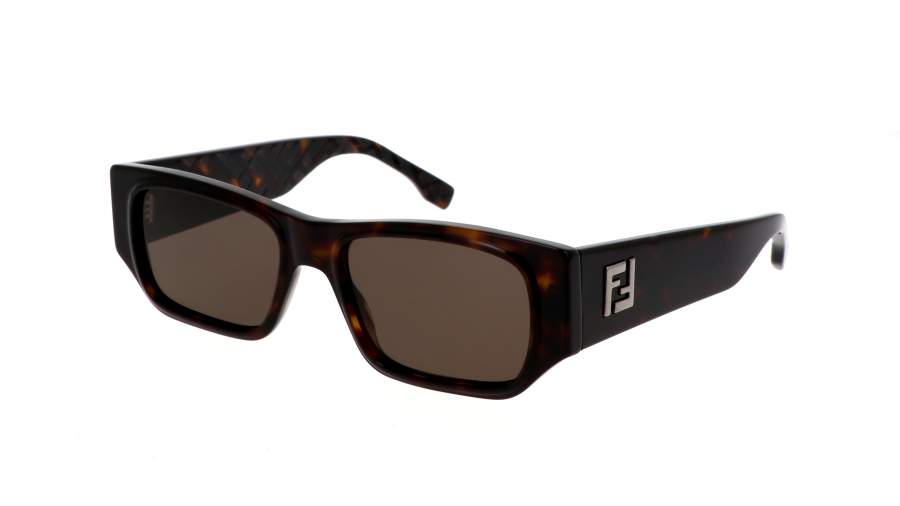 Occhiali da sole FENDI Square FE40144I 52E 54-17 Tartaruga in stock