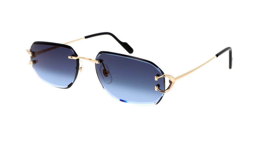 Occhiali da sole Cartier Core range CT0468S 002 58-18 Oro in stock