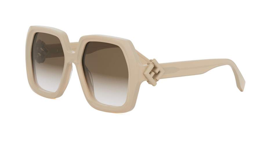 Lunettes de soleil FENDI Ff diamonds FE40139I 57F 53-19 Beige na zalihi