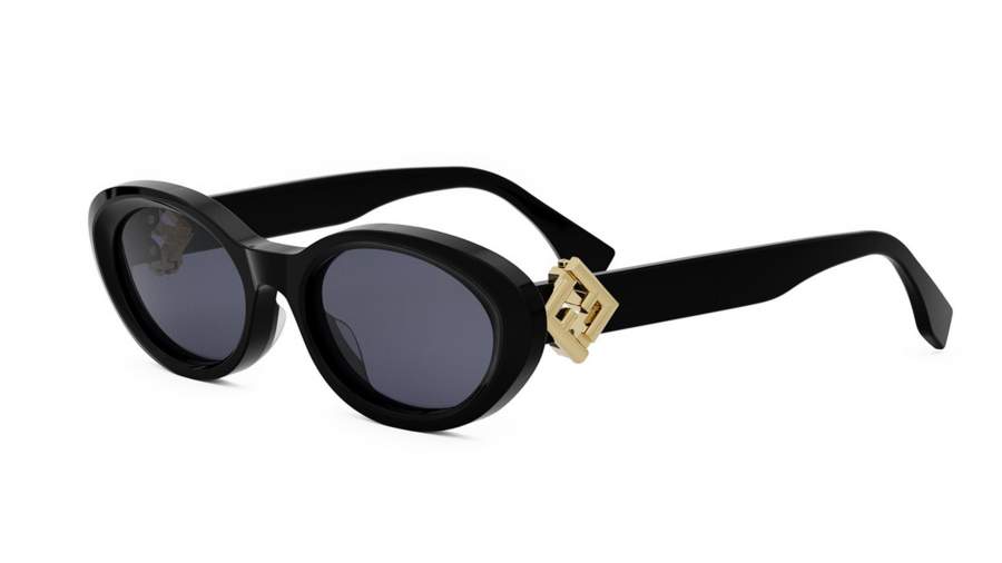Lunettes de soleil FENDI Ff diamonds FE40140U 01A 53-18 Noir na zalihi
