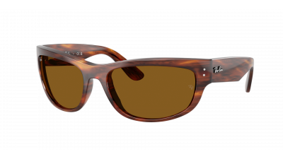 Lunettes de soleil Ray-Ban Mega balorama RB2289 954/33 63-19 Striped Havana en stock