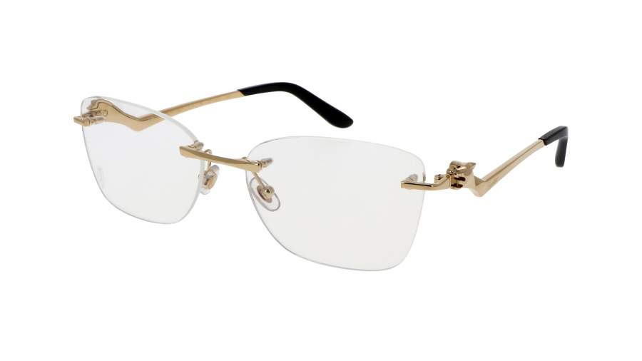 Occhiali da vista Cartier Core range CT0120O 001 57-17 Oro in stock