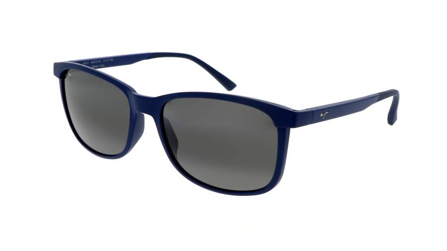 Sonnenbrille Maui Jim Hulili 672-03 57-17 Blau auf Lager