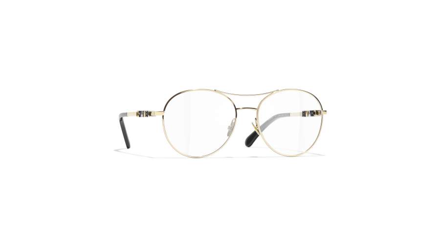 Occhiali da vista CHANEL CH2214 C395 55-17 Oro in stock