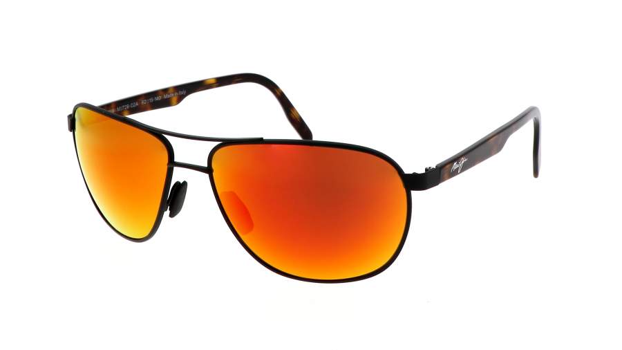 Lunettes de soleil Maui Jim Castles RM728-02A 62-15 Matte havana na zalihi