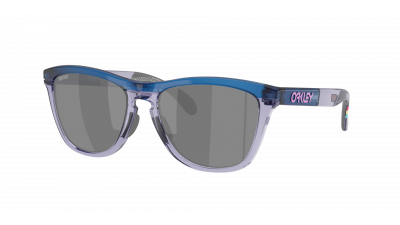 Occhiali da sole Oakley Frogskins range Fortnite OO9284 16 55-17 Matte Trans Blue in stock