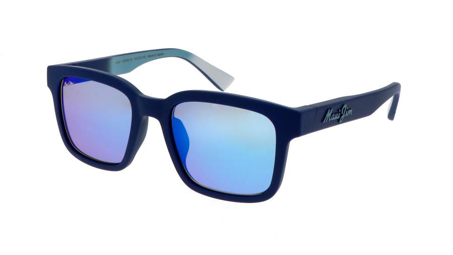 Sonnenbrille Maui Jim Opiopio asian fit B659-03 54-20 Blau auf Lager