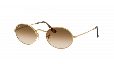 Lunettes de soleil Ray-Ban Oval RB3547 001/51 51-21 Arista en stock
