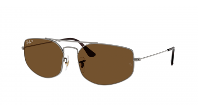 Lunettes de soleil Ray-Ban Explorer 5 RB3845 004/57 60-17 Gunmetal en stock