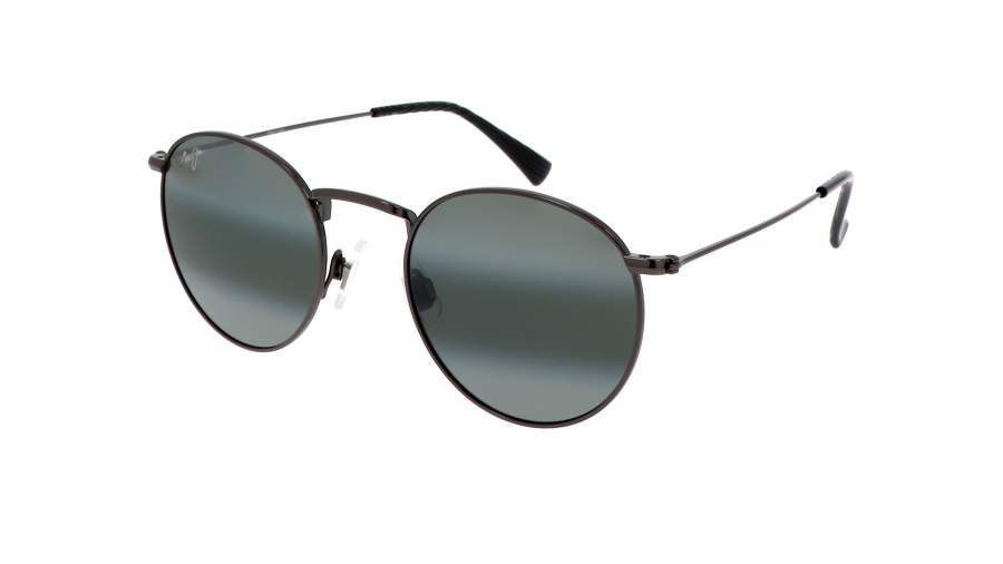 Sonnenbrille Maui Jim Pukaua 667-17A 50-21 Schwarz auf Lager