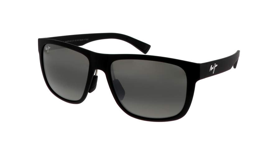 Sonnenbrille Maui Jim Puakea 670-02 57-16 Schwarz auf Lager