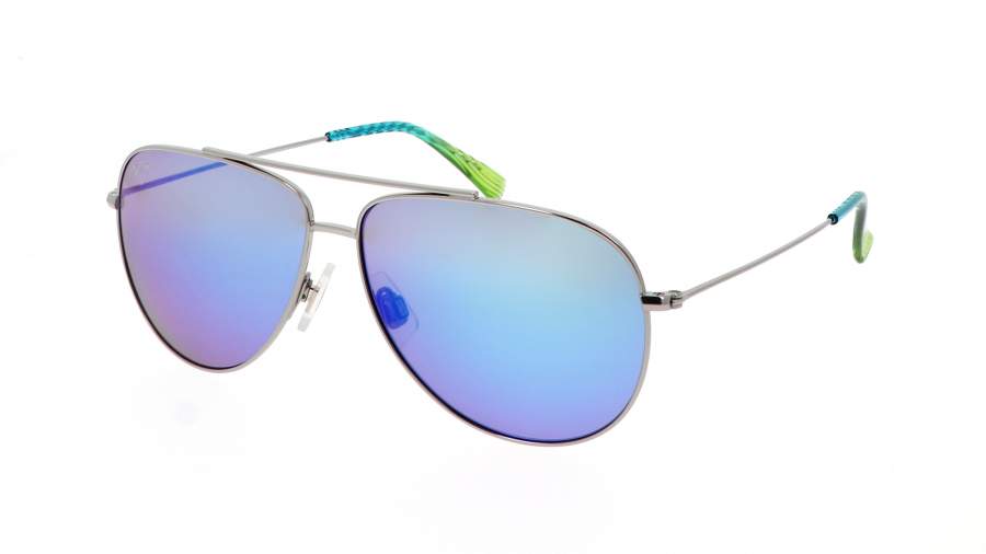 Occhiali da sole Maui Jim Hauoli B665-17B 59-12 Argento in stock
