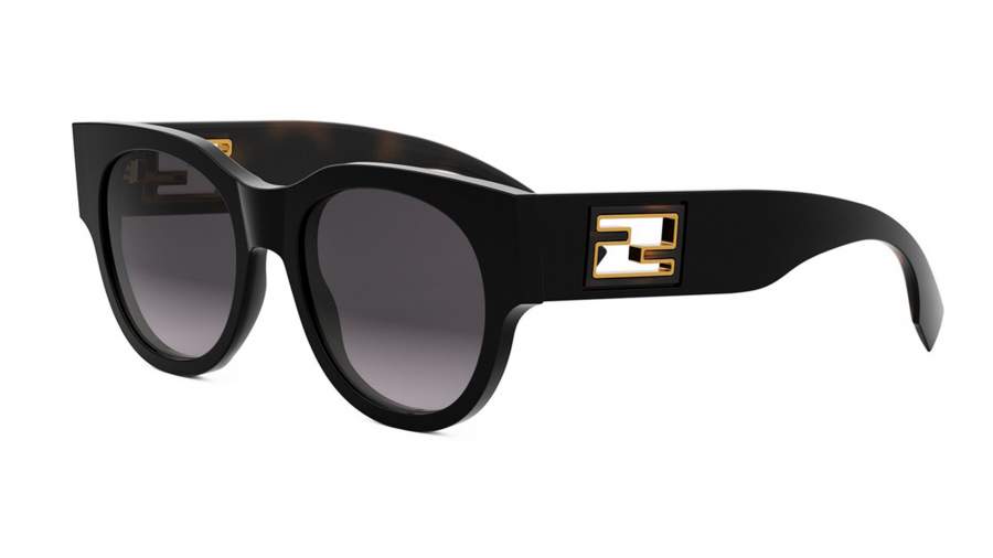 Lunettes de soleil FENDI Baguette FE40147I 01B 53-19 Noir na zalihi