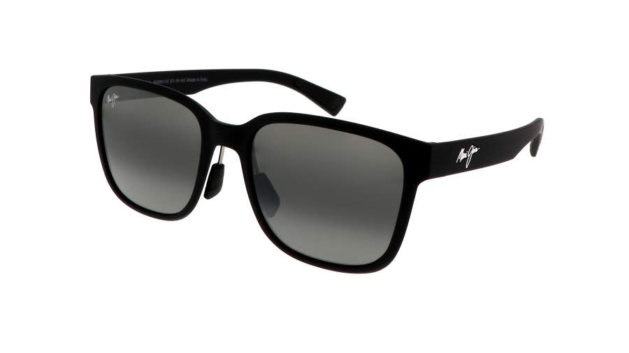 Lunettes de soleil Maui Jim Paulele Asian Fit 660-02 57-19 Noir na zalihi
