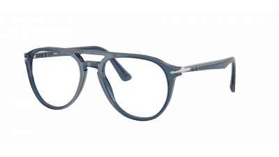 Occhiali da vista Persol PO3160V 1197 52-18 Bleu denim transparent in stock
