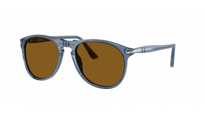 Occhiali da sole Persol PO9649S 121833 55-18 Transparent Navy in stock