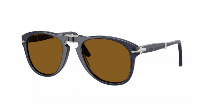 Occhiali da sole Persol 714 PO0714 1217/33 54/21 Blu in stock