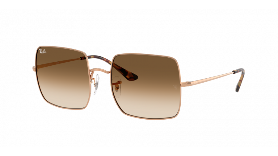 Ray-Ban Square RB1971 9202/51 54-19 Rose Gold