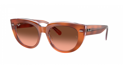 Lunettes de soleil Ray-Ban Doreen RB2286 1415/A5 52-20 Red Havana en stock
