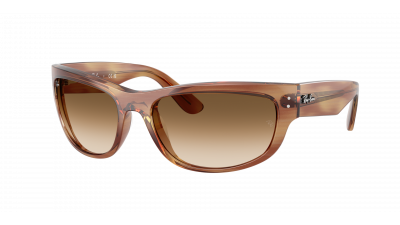 Occhiali da sole Ray-Ban Mega balorama RB2289 1403/51 63-19 Striped Brown in stock