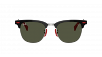 Ray-Ban RB3807M F11031 51-21 Brushed Black On Silved