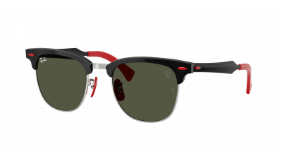 Lunettes de soleil Ray-Ban RB3807M F11031 51-21 Brushed Black On Silved en stock