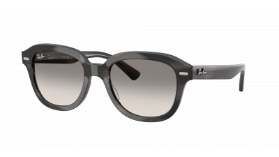 Lunettes de soleil Ray-Ban Erik RB4398 1404/32 51-20 Striped Grey en stock