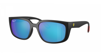 Occhiali da sole Ray-Ban Scuderia ferrari RB4443M F602/A1 57-19 Nero in stock