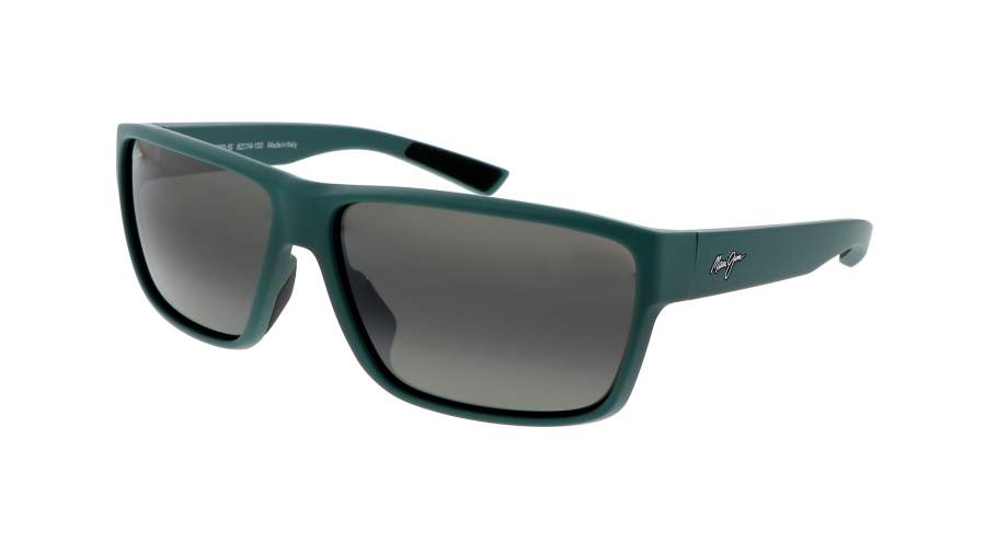 Sonnenbrille Maui Jim Uila 661-15 62-14 Grün auf Lager
