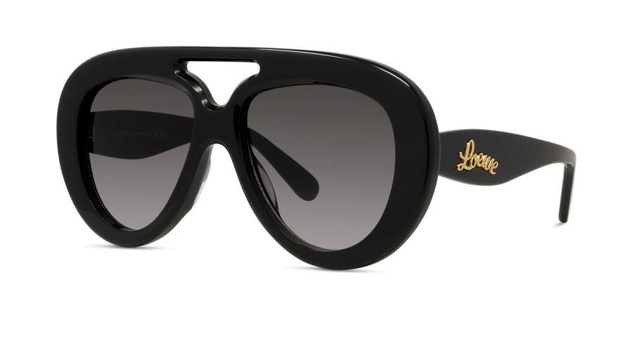 Sunglasses Loewe Curvy LW40144U 01B 55-16 Black in stock