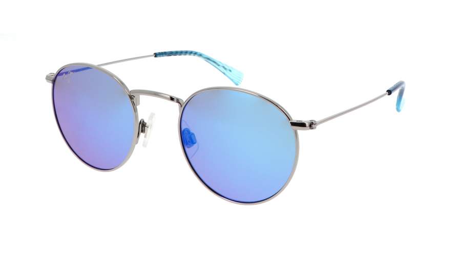 Occhiali da sole Maui Jim Pukaua B667-17B 50-21 Argento in stock