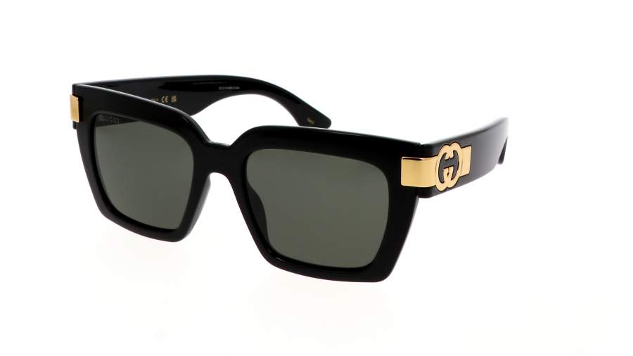 Sonnenbrille Gucci Gg logo GG1689S 001 54-19 Schwarz auf Lager