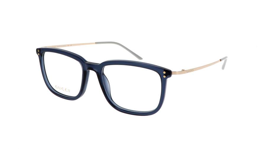 Brille Gucci Lettering GG1709O 007 53-18 Blau auf Lager