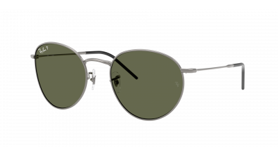 Occhiali da sole Ray-Ban Round Reverse RBR0103S 004/9A 55-21 Gunmetal in stock