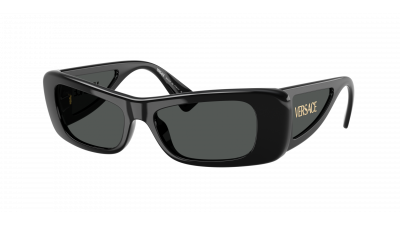Lunettes de soleil Versace VE4481 GB1/87 54-17 Noir na zalihi