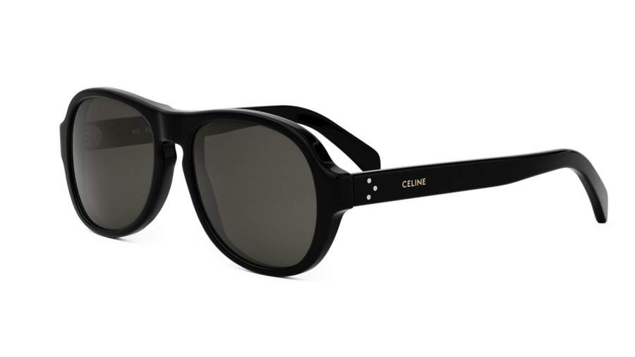 Lunettes de soleil CELINE 3 dots CL40298I 01A 56-18 Noir na zalihi