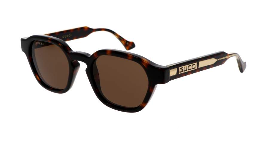 Occhiali da sole Gucci Lettering GG1730S 002 50-21 Havana in stock