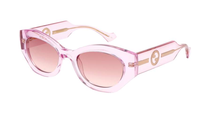 Lunettes de soleil Gucci Gg logo GG1553S 003 52-21 Pink na zalihi